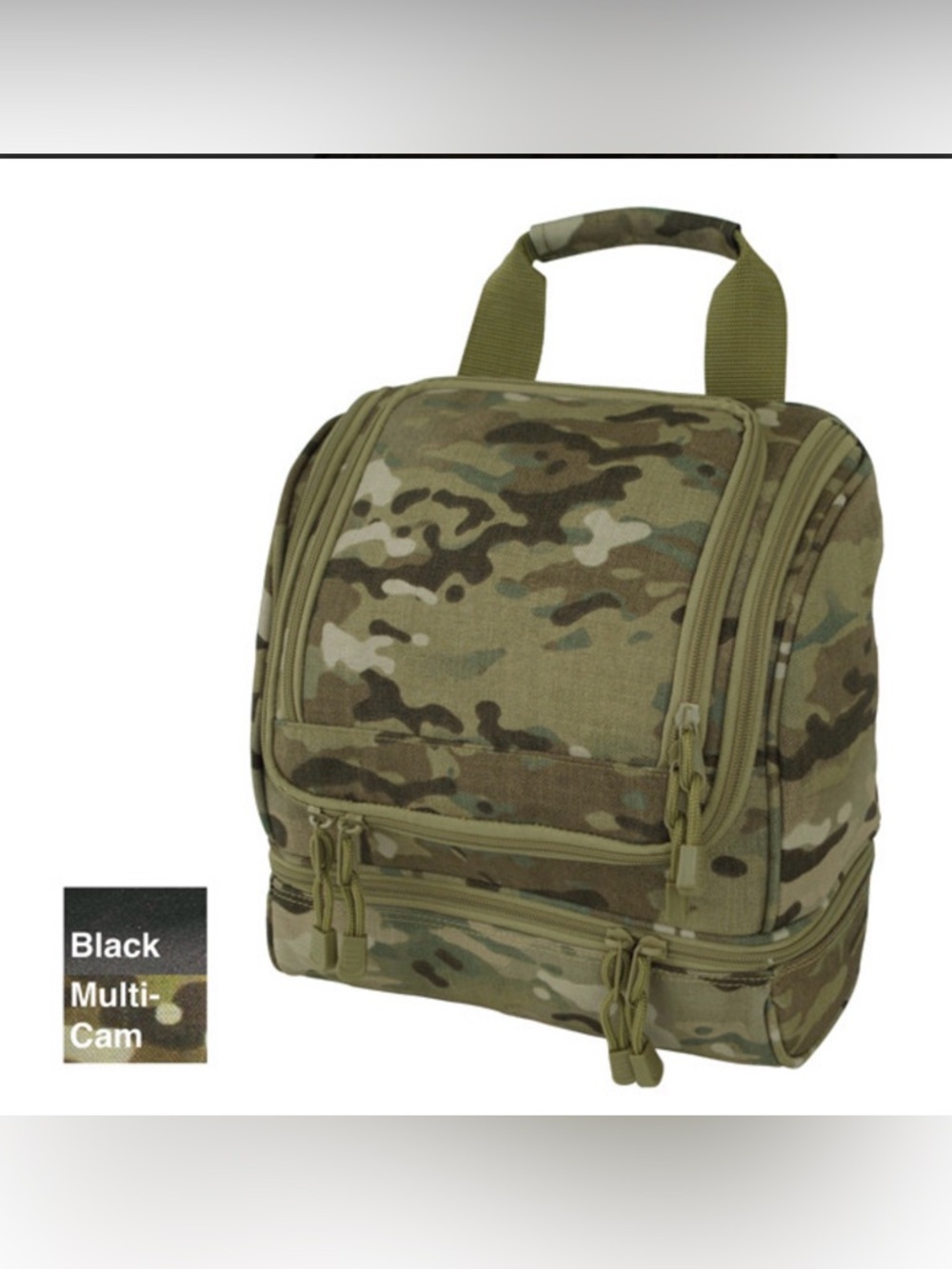 Tactical Toiletry Kit, Multicam, 10in.x10in.x5in.